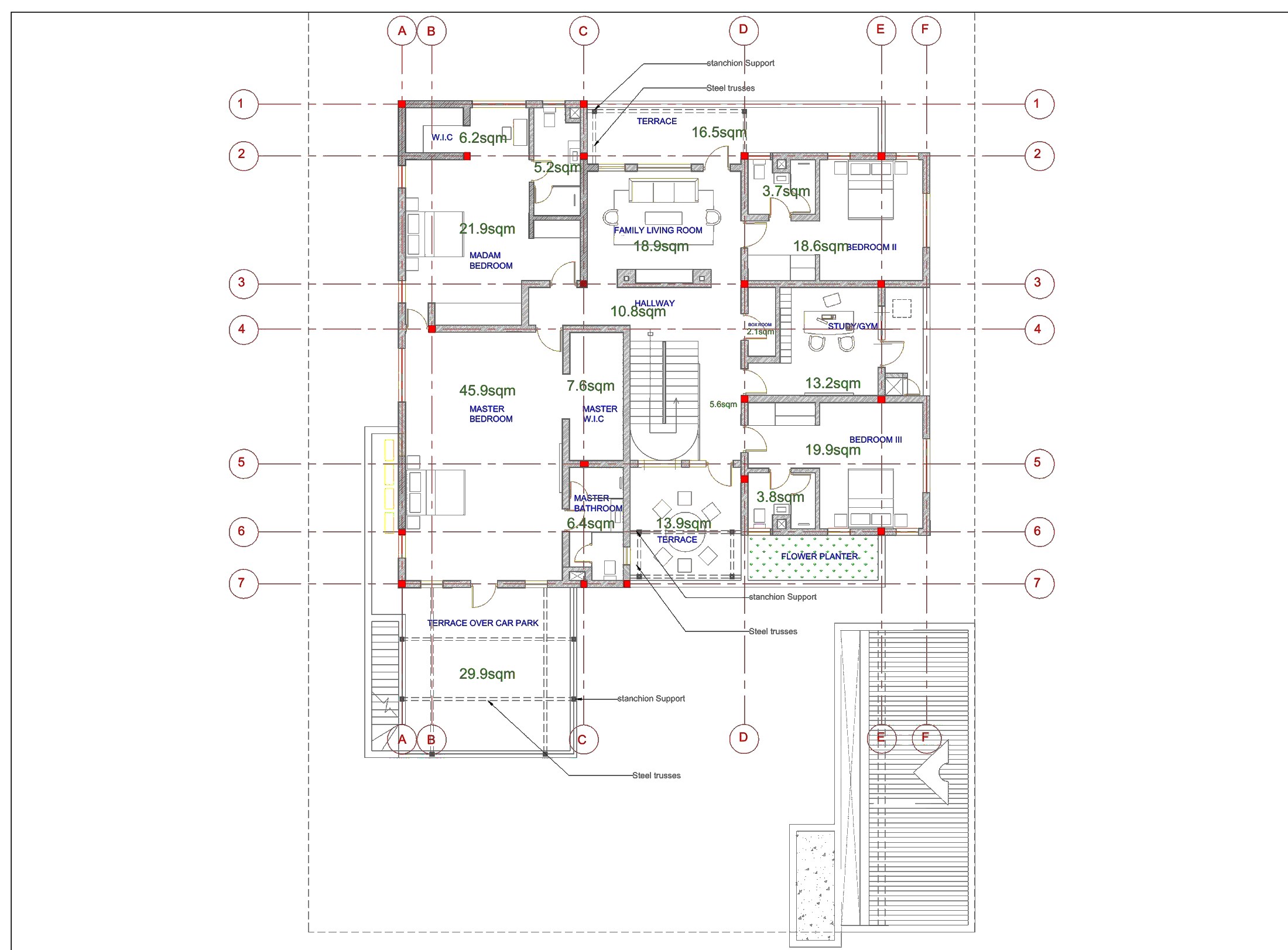 First floor plan